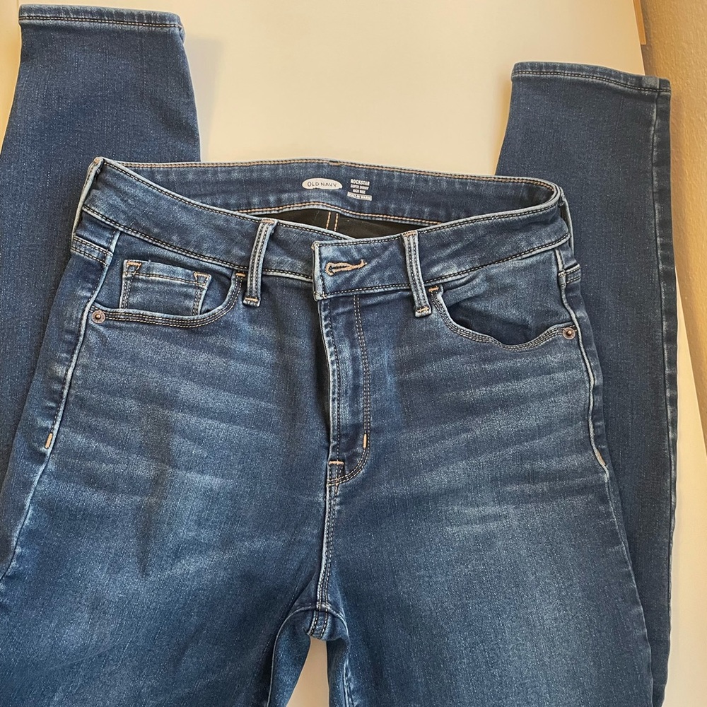 High rise, skinny, warm, Old Navy
